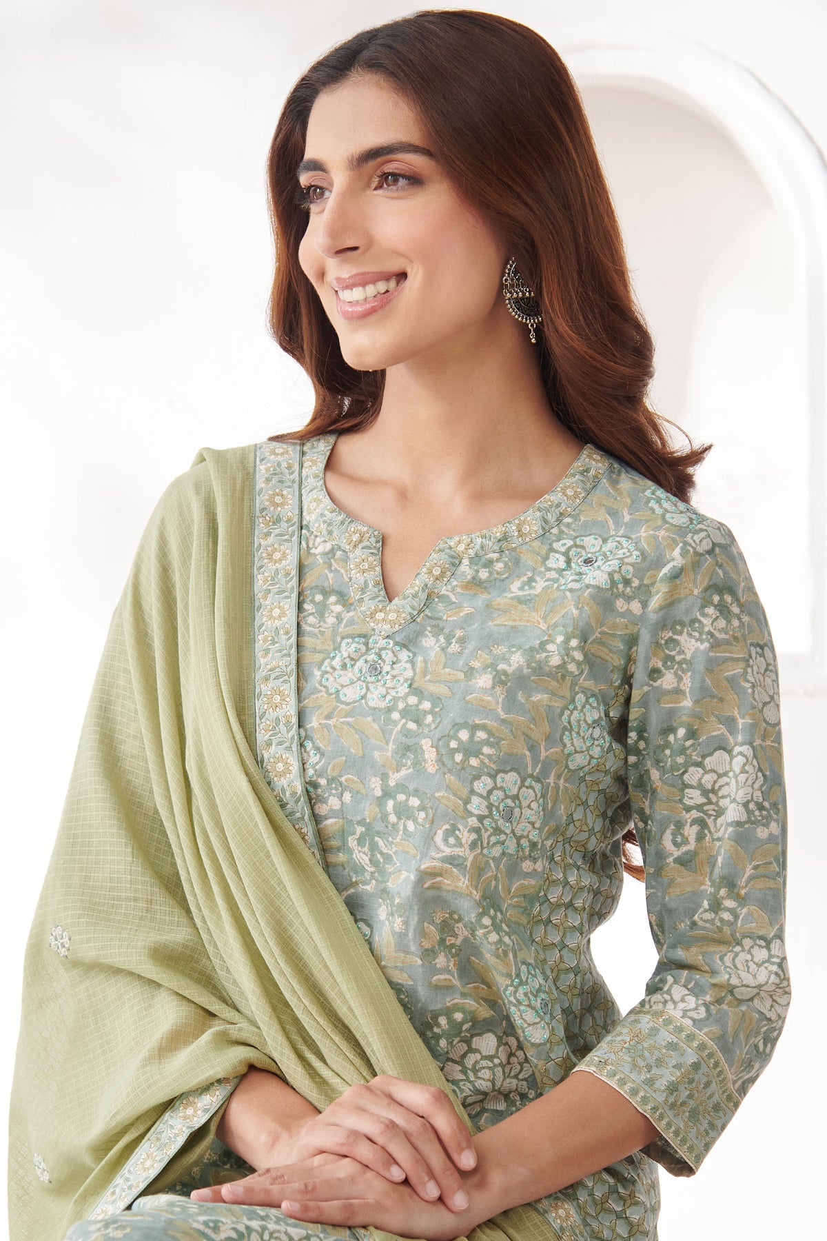 Gulshan Bagh Aliza Sanganeri Kurta