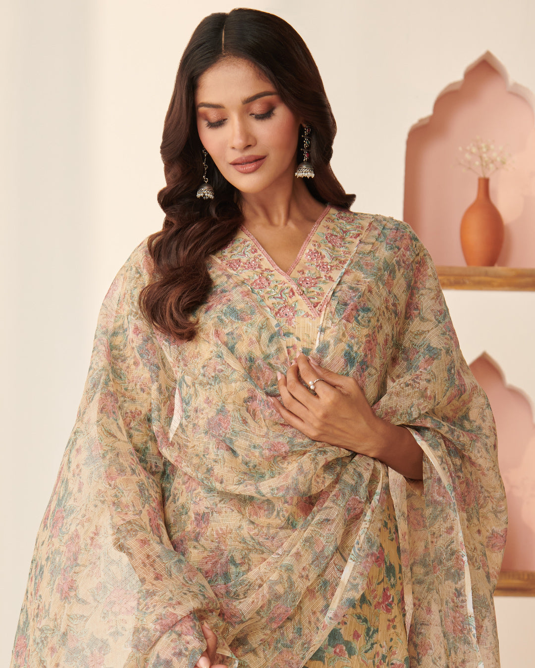 Nasrine Zarina Sanganeri Dupatta