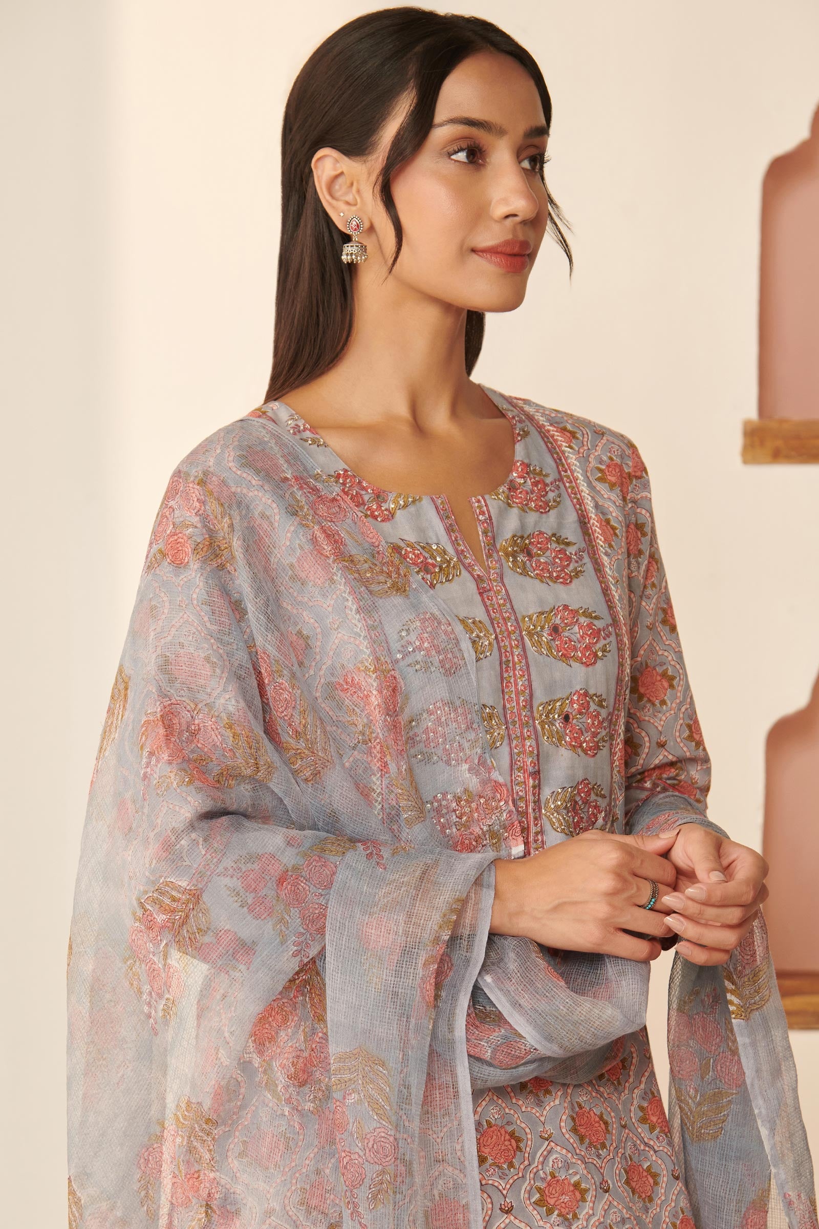Roz Meher Sabrina Sanganeri Dupatta