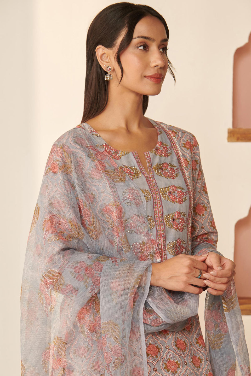 Roz Meher Sabrina Sanganeri Dupatta