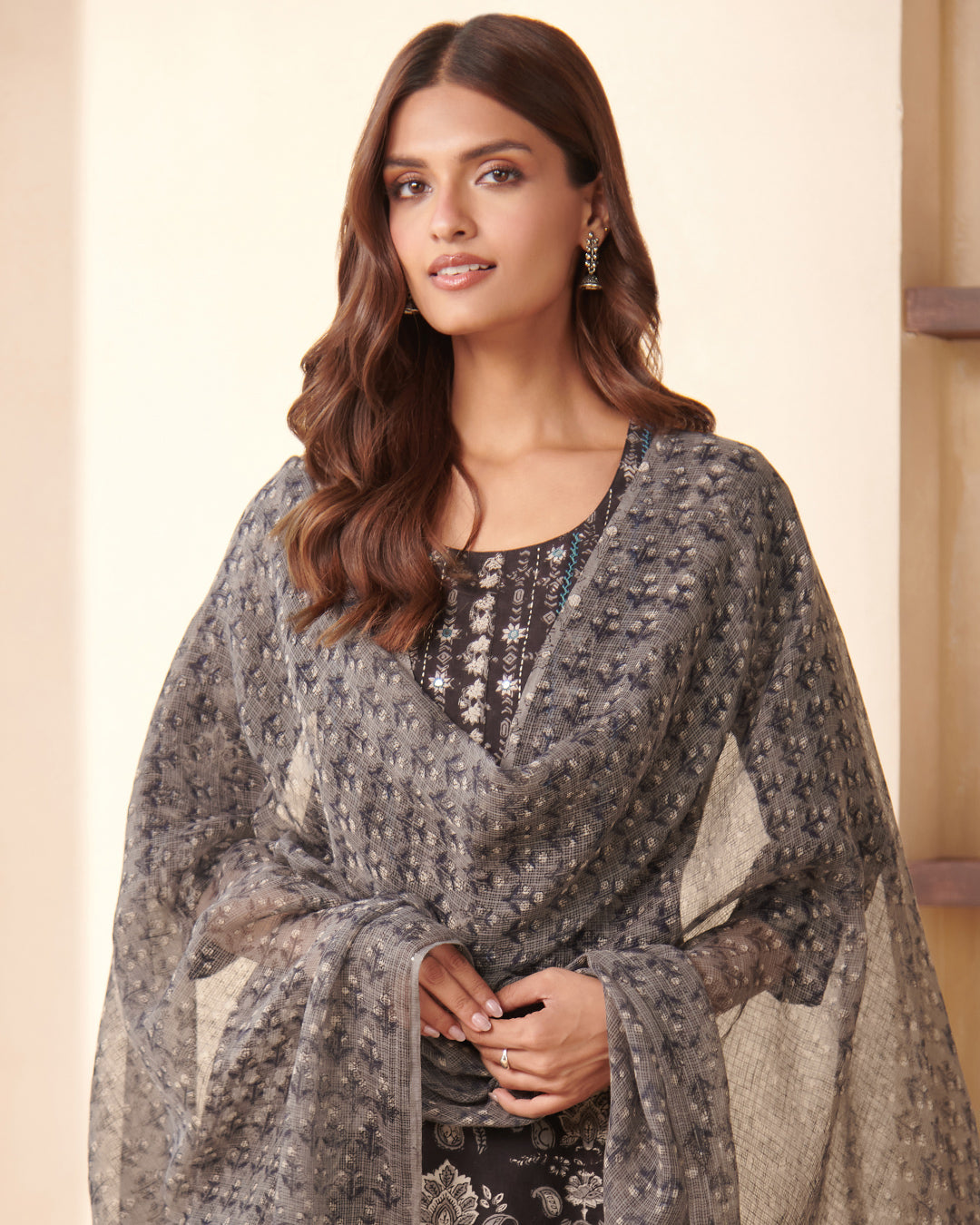 Sehra Farhat Bagru Dupatta
