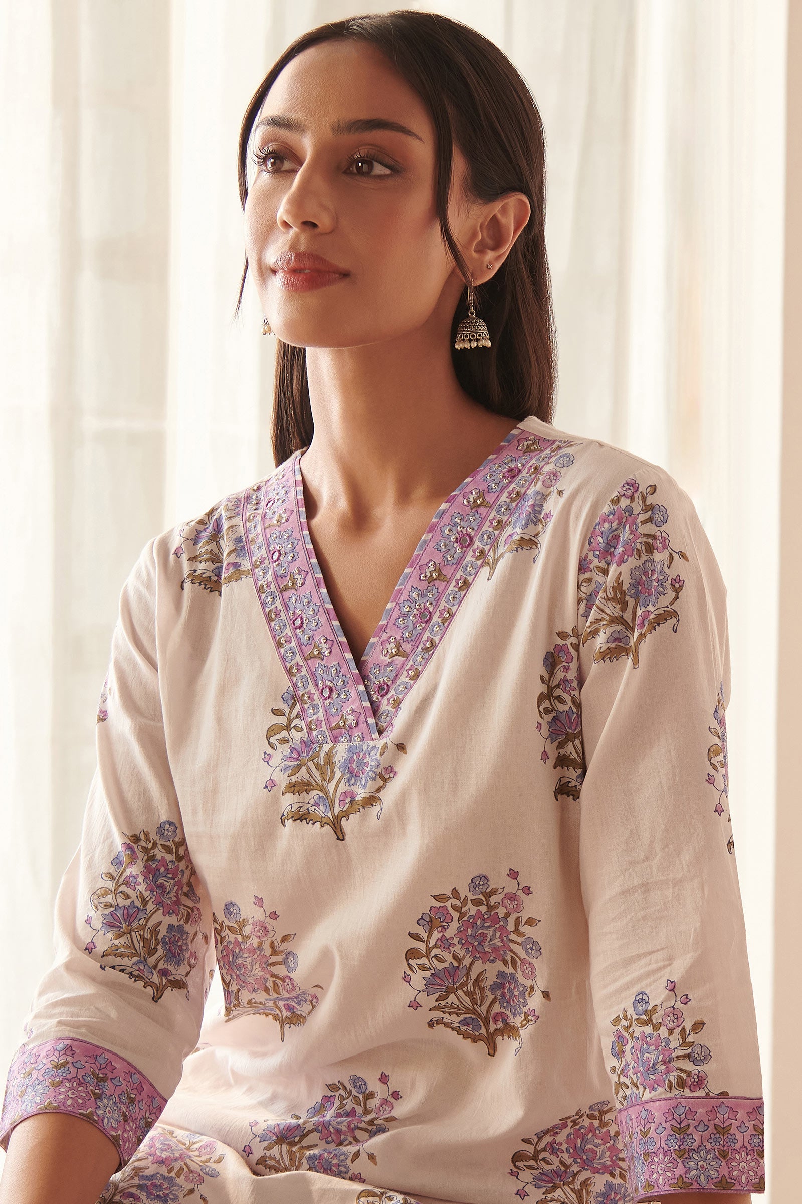Gulbarg Nadiya Sanganeri Kurta