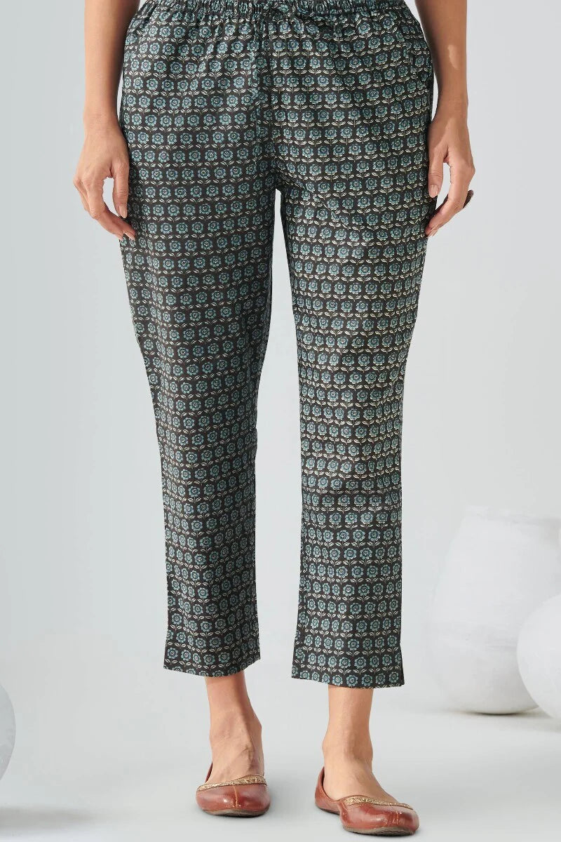 Gauhar Nazira Sanganeri Narrow Pants