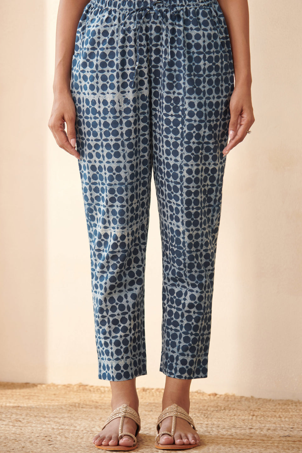 Nurtaj Rumaisa Bagru Dabu Narrow Pants