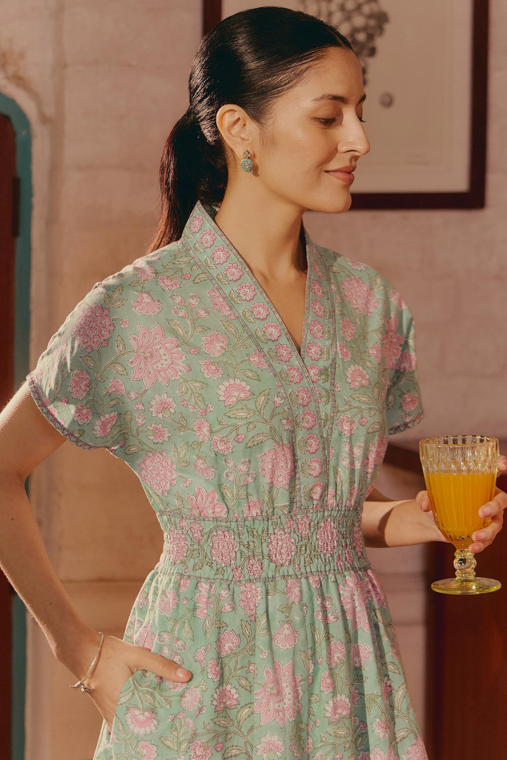 Surplus: Gulbahar Ayesha Sanganeri Dress
