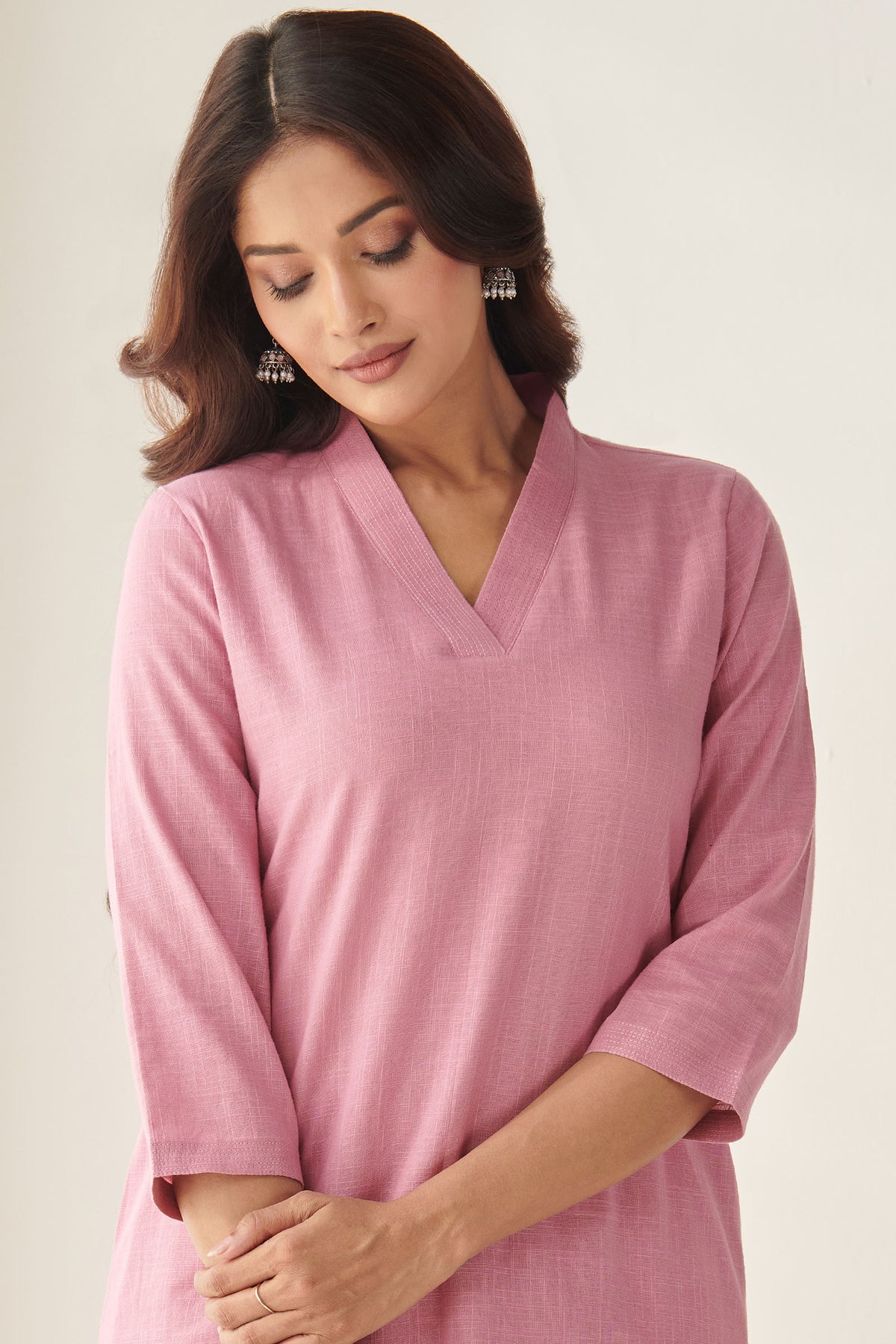 Roza Mahi Pink Kurta