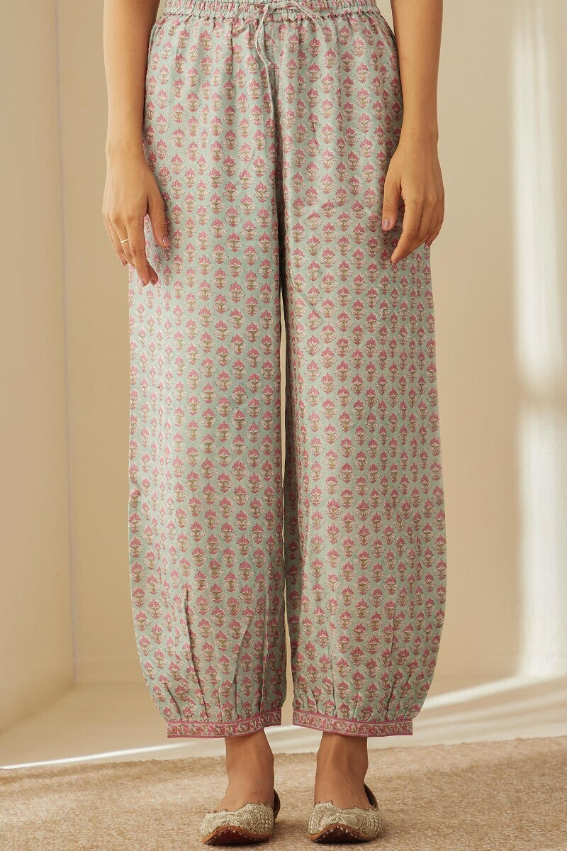 Mehrunissa Shazia Chanderi Izhaar Pants