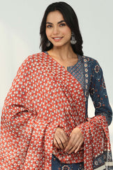 Sehra Wahida Bagru Dupatta