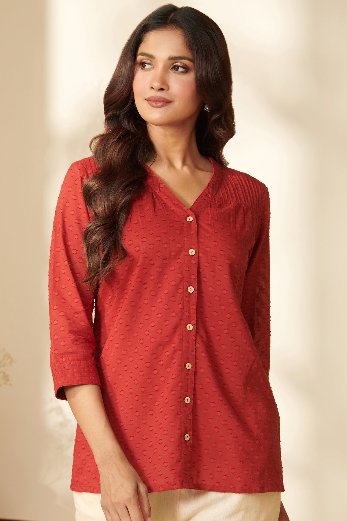 Roza Razia Ruby Red Top