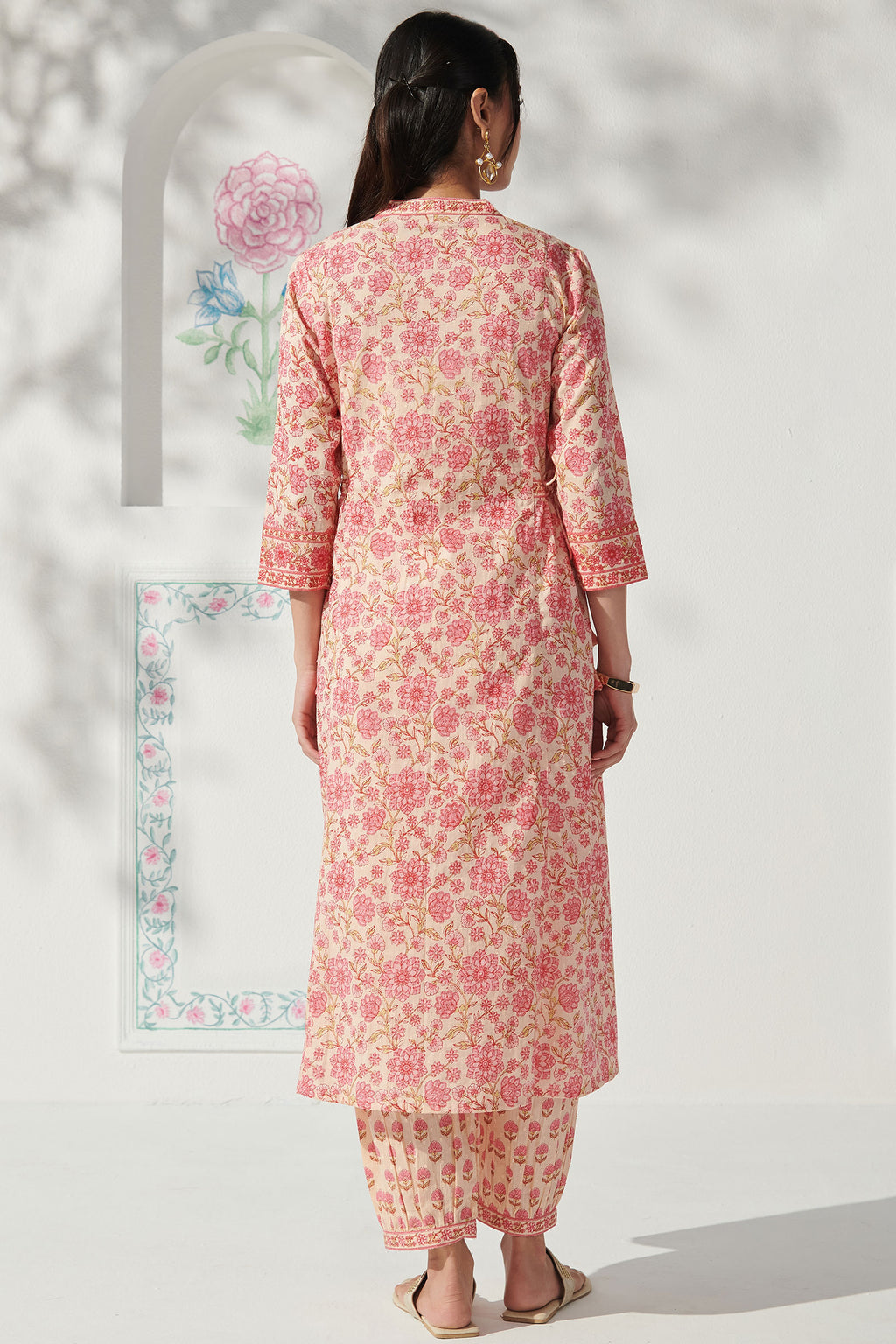 Gulbahar Nafia Sanganeri Kurta