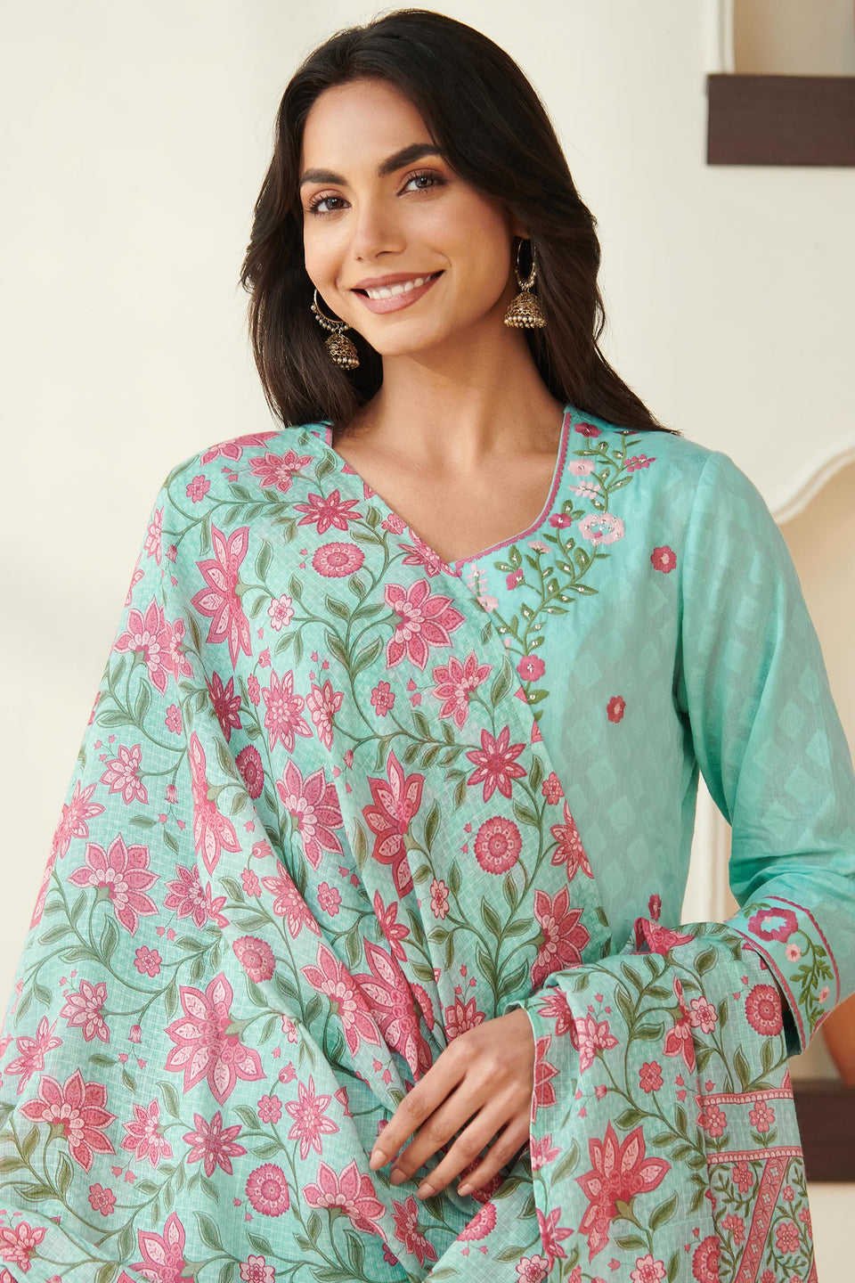 Mehraab Reema Blue Dupatta