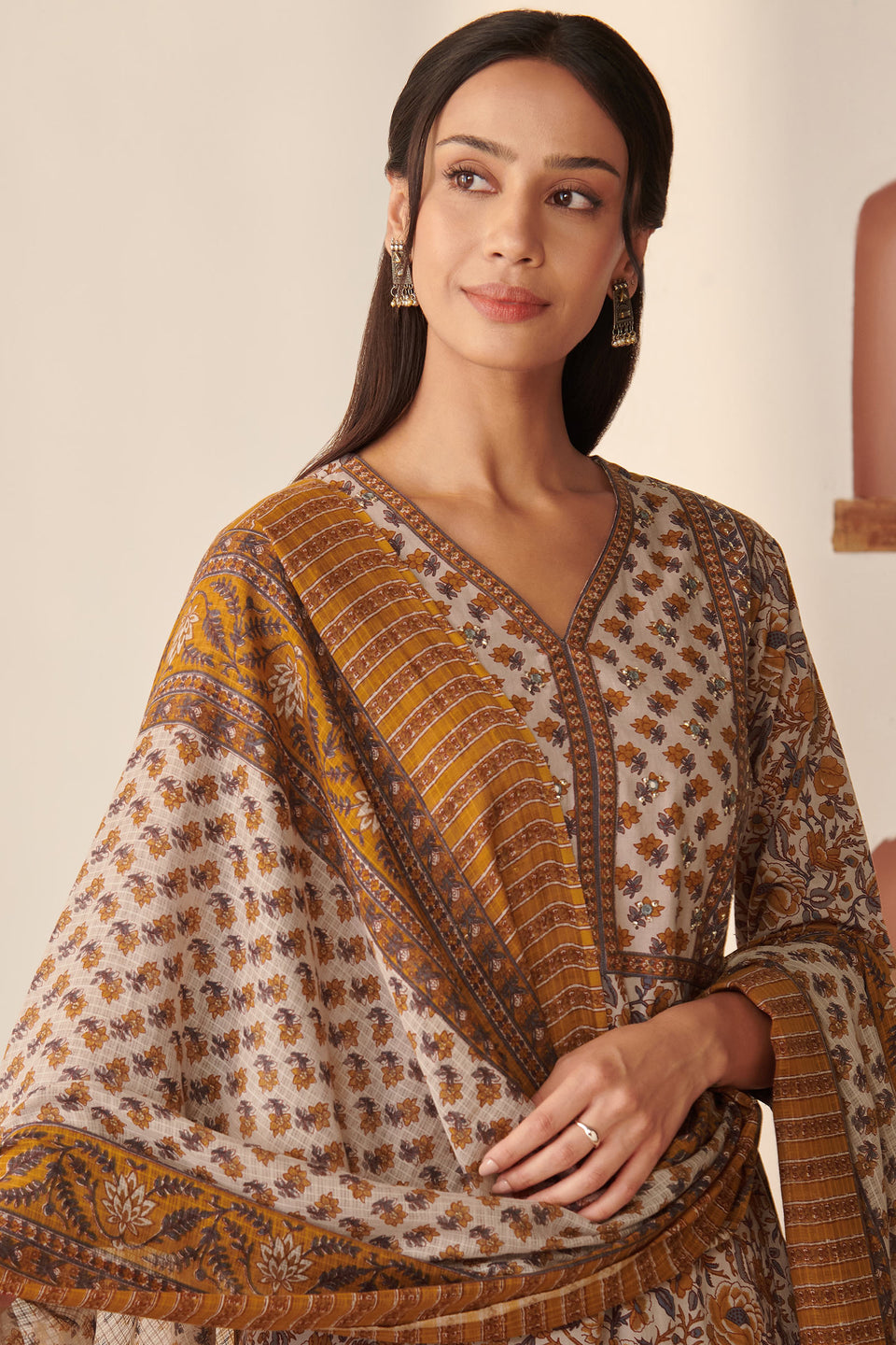 Gauhar Shireen Sanganeri Dupatta
