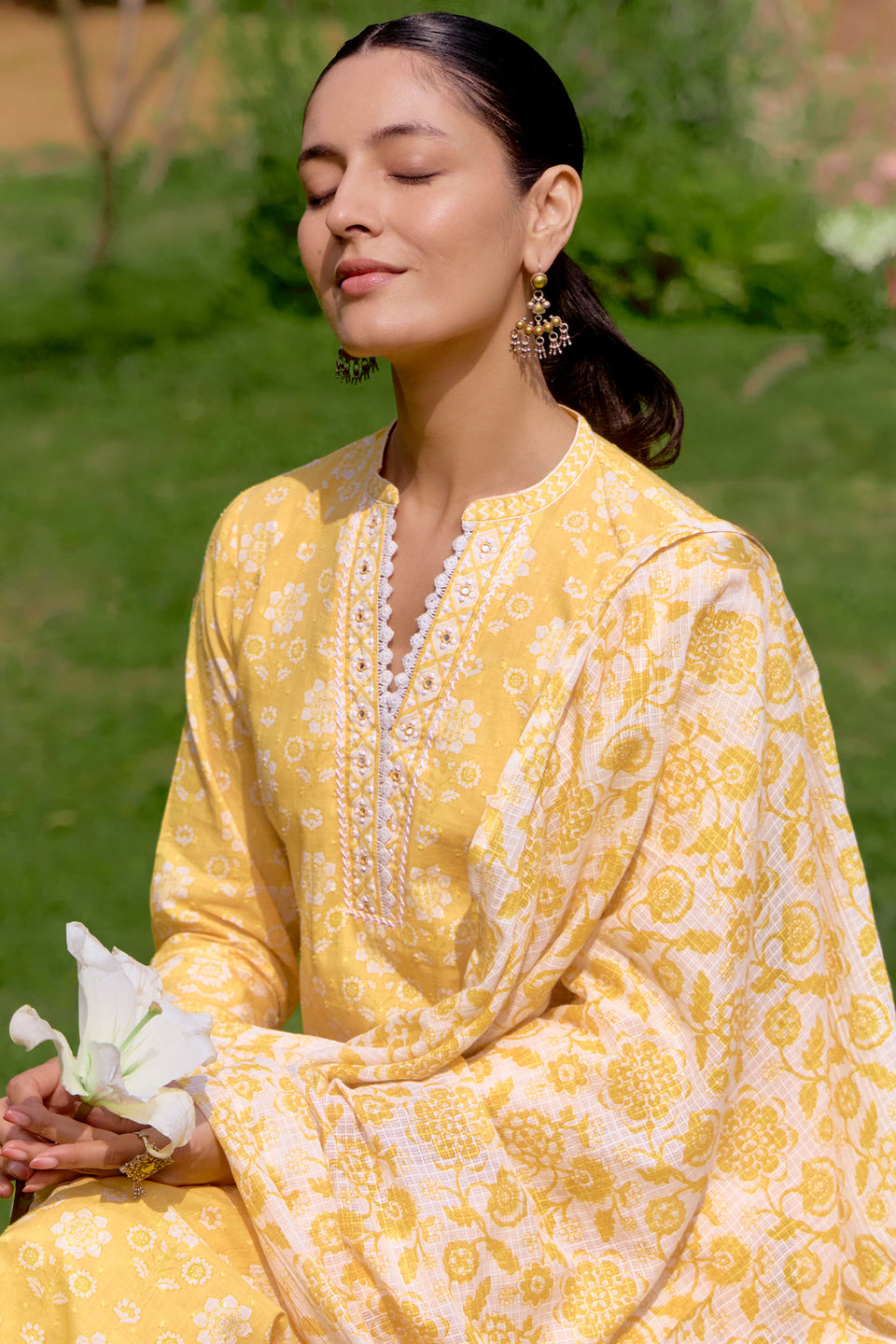 Surplus: Gulbahar Pariza Sanganeri Kurta