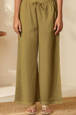 Roza Zoya Olive Green Farsi