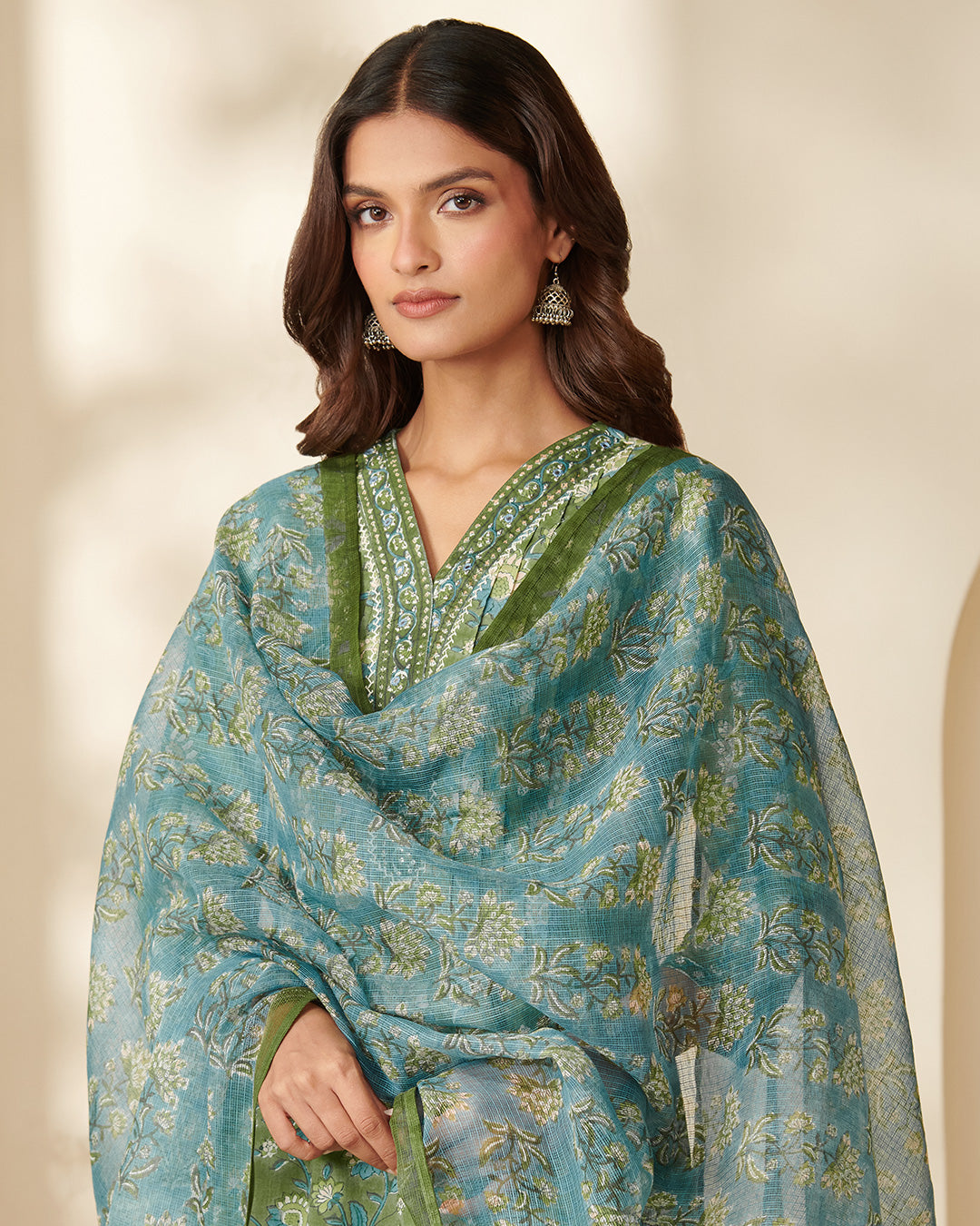 Gulbarg Aleena Sanganeri Dupatta