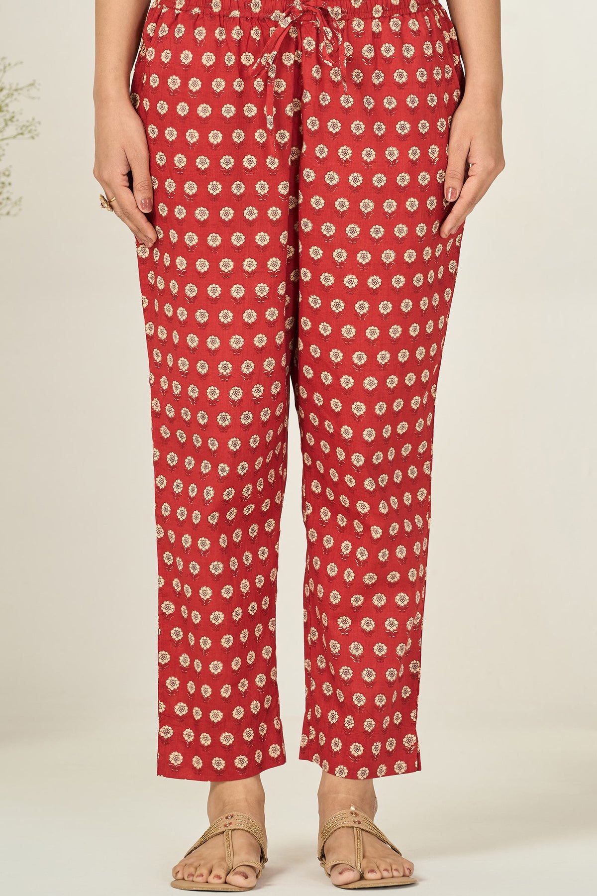 Rosheen Rabia Sanganeri Narrow Pants