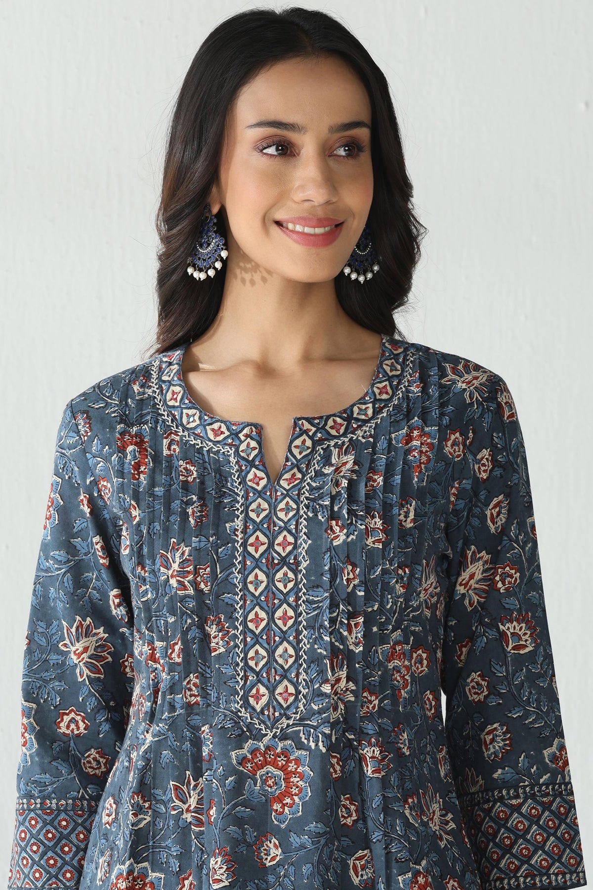 Sehra Yasmina Bagru Kurta