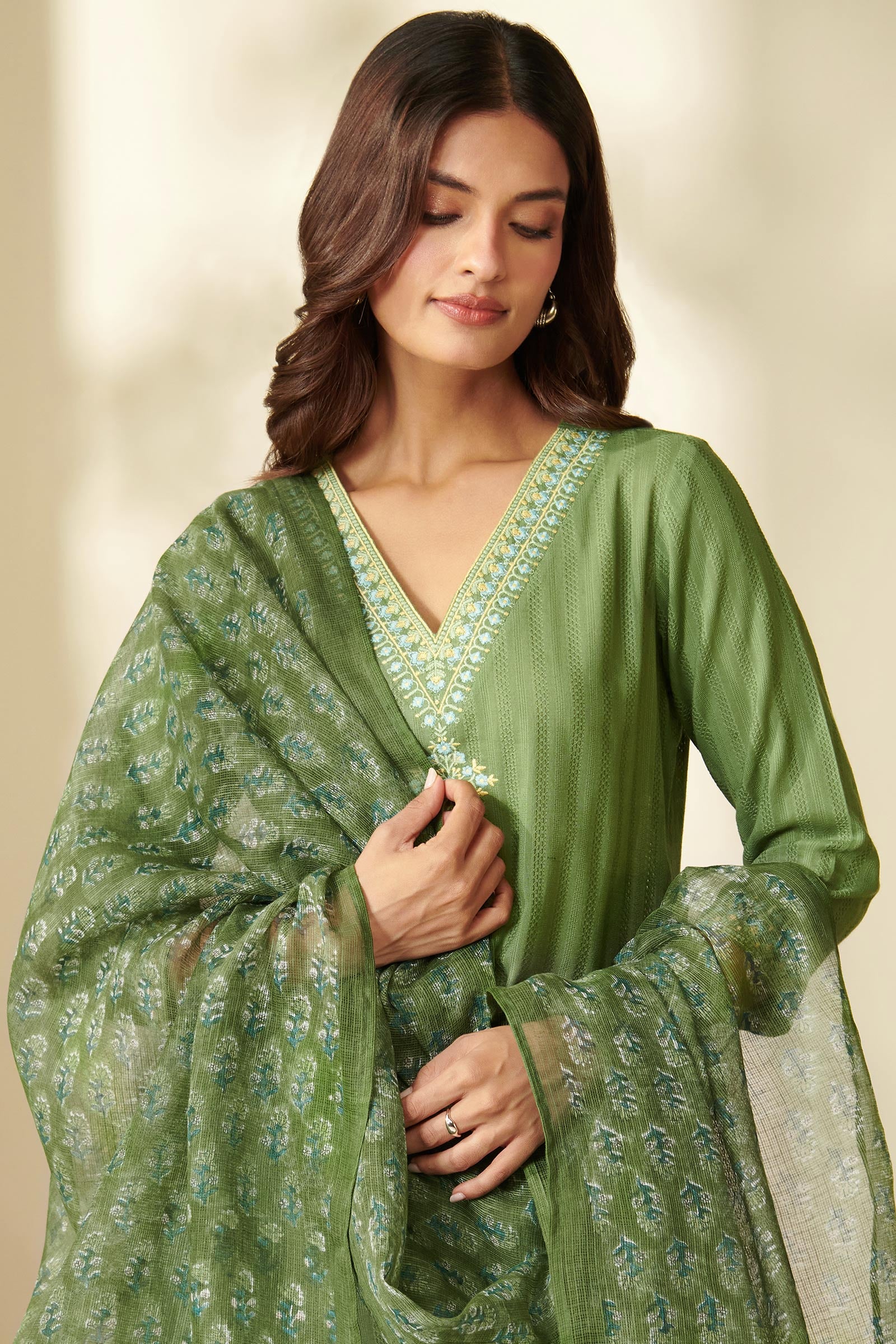 Gulbarg Riya Sanganeri Dupatta