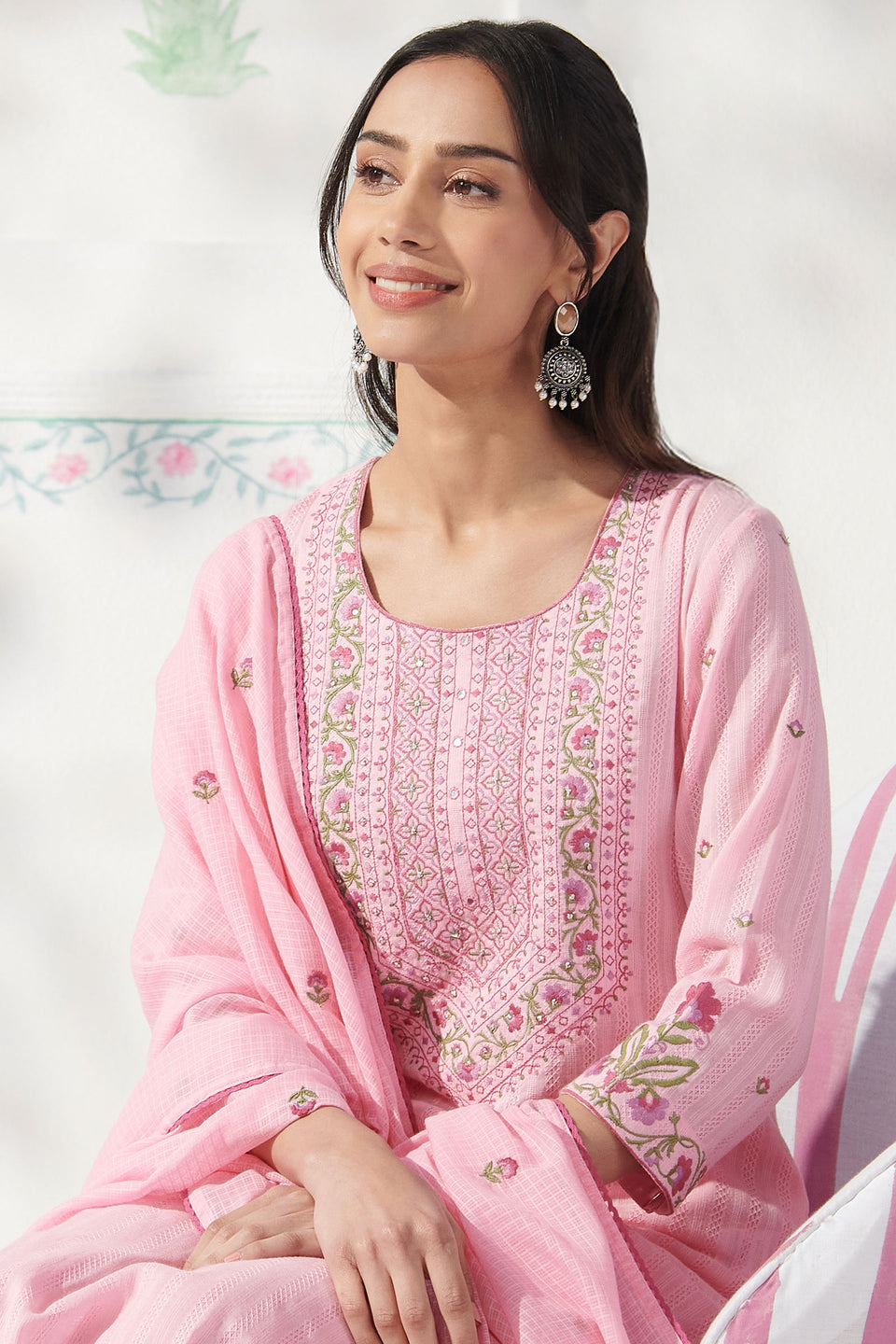 Surplus: Mehraab Rozinah Pink Kurta