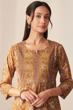 Gauhar Shireen Sanganeri Kurta
