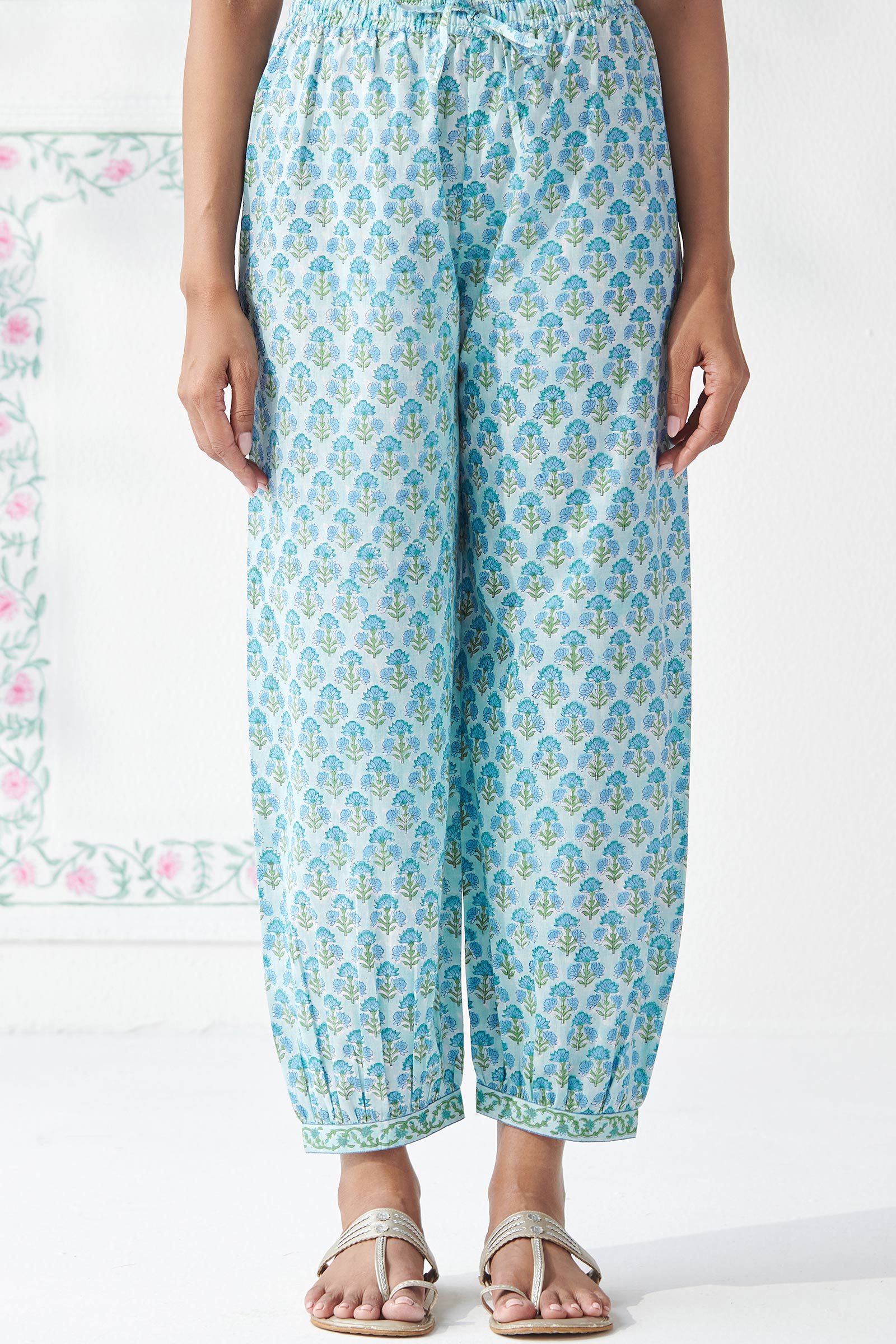 Surplus: Gulbahar Aalia Sanganeri Izhaar Pants