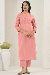 Surplus: Roza Nida Light Pink Kurta