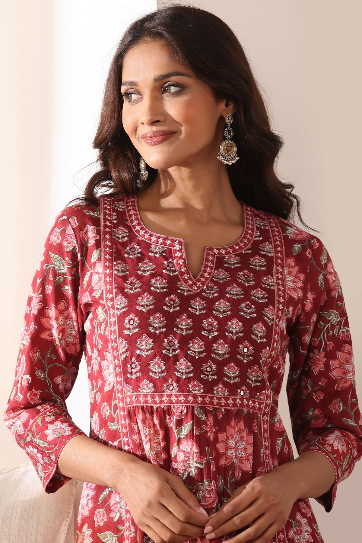Gulbarg Nida Sanganeri Kurta