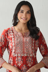 Sehra Kainat Bagru Kurta