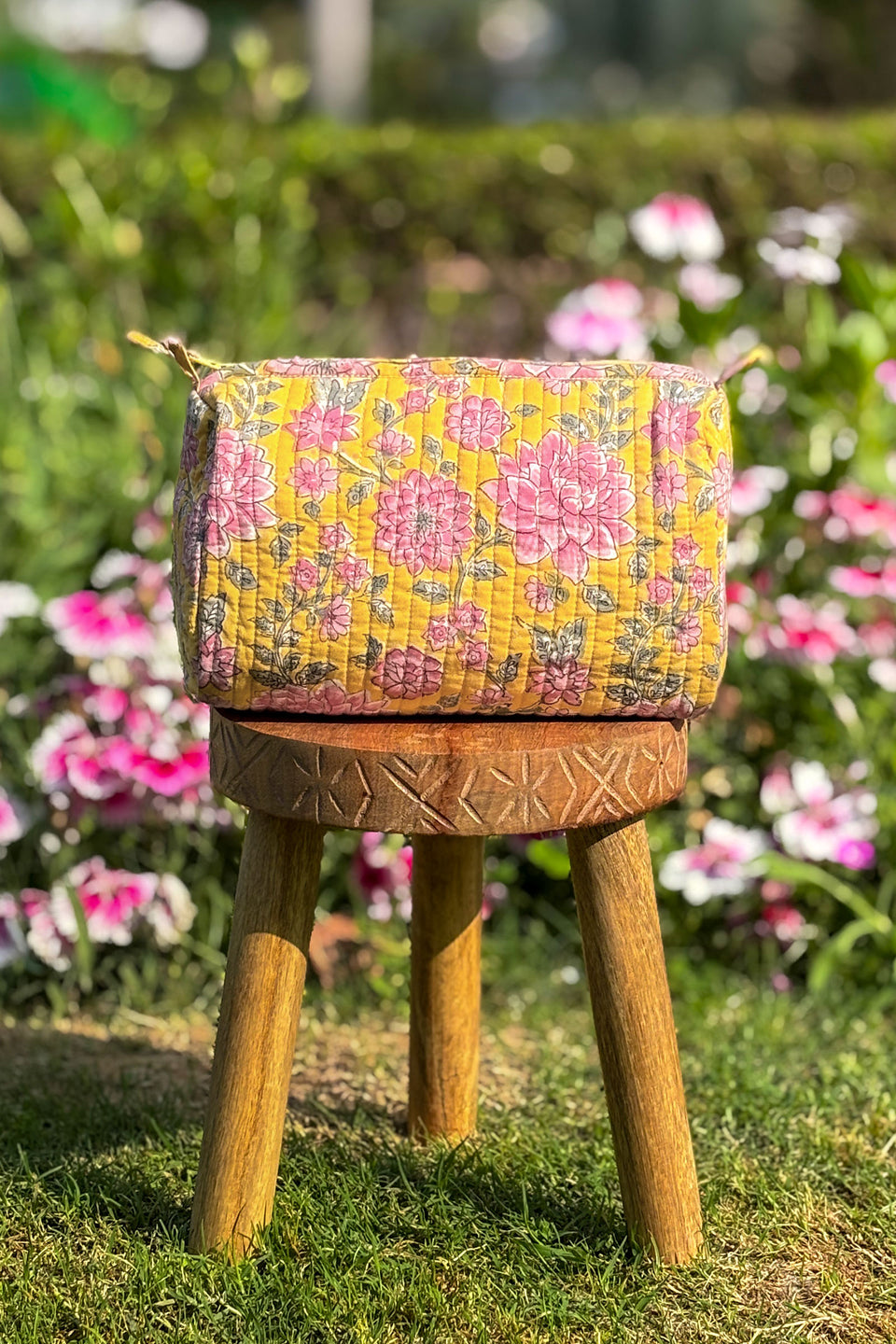Roza Naksh Toiletry Pouch