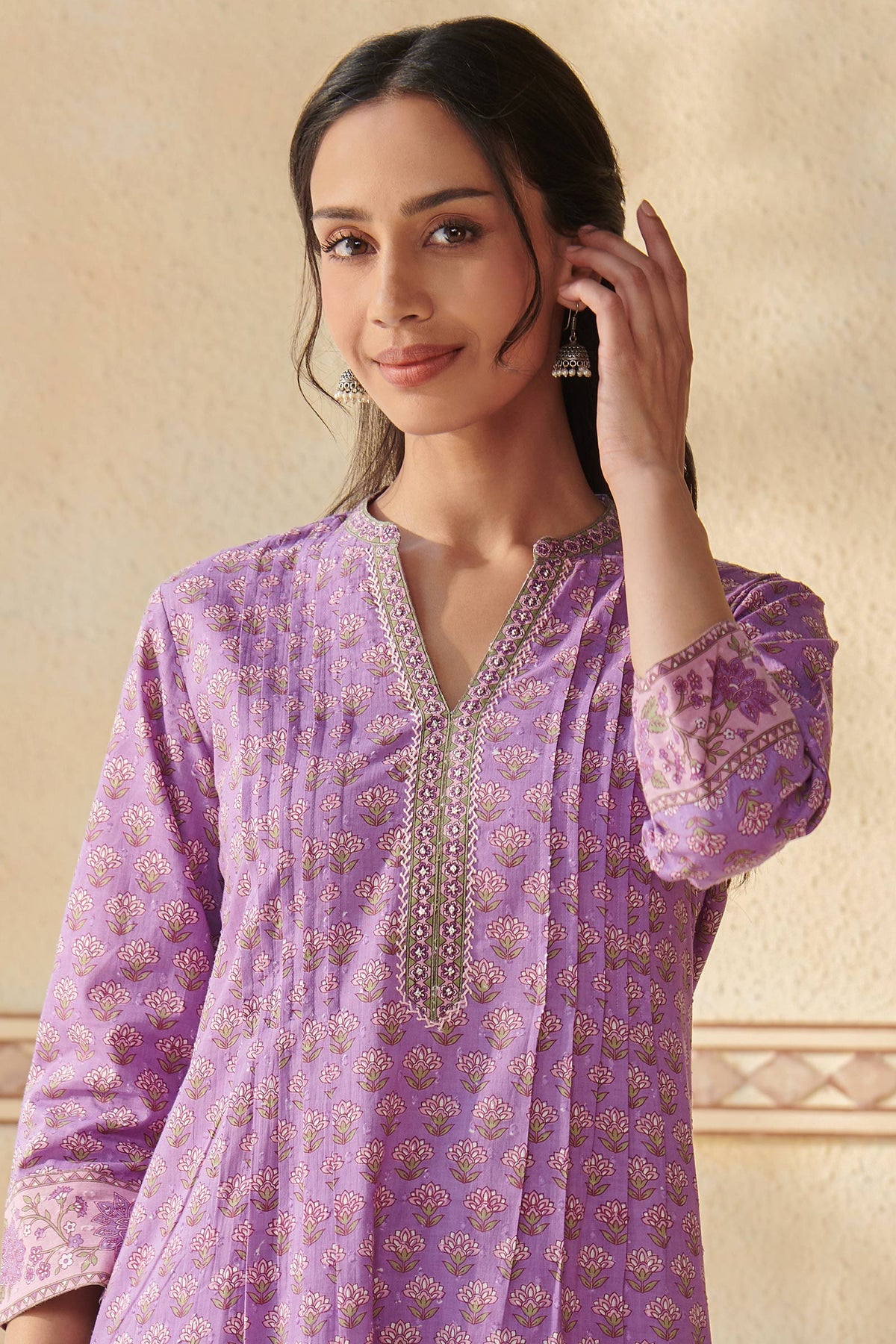 Gauhar Alize Sanganeri Kurta