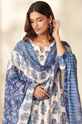 Neelofar Pariza Sanganeri Dupatta