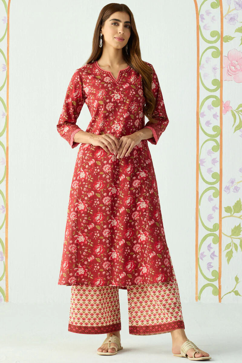 Surplus: Gauhar Seerat Sanganeri Kurta