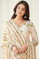 Nasrine Saba Sanganeri Dupatta
