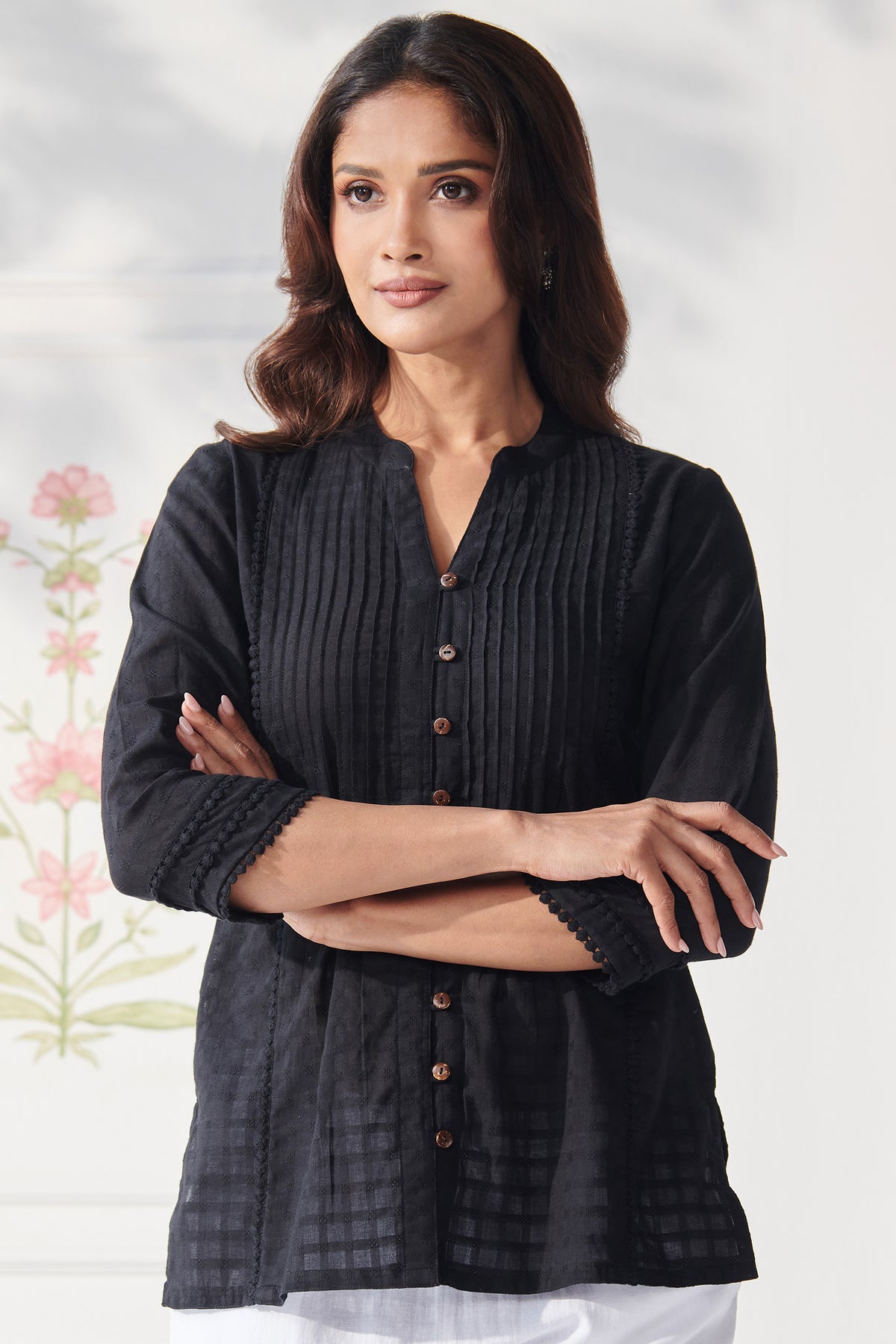 Mumtaz Zunaira Black Top