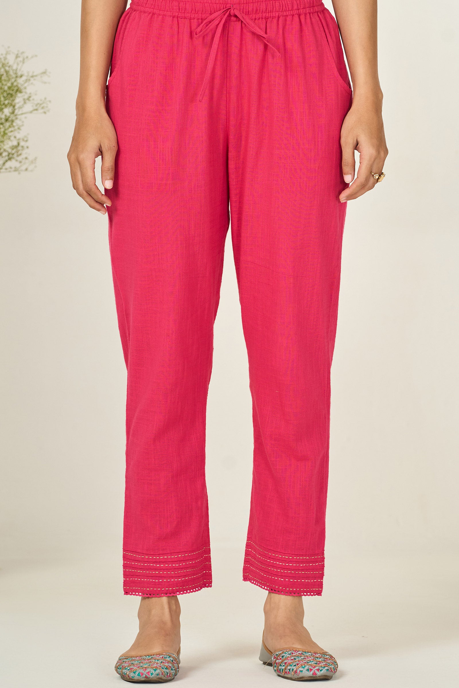 Roza Mira Fuchsia Narrow Pants
