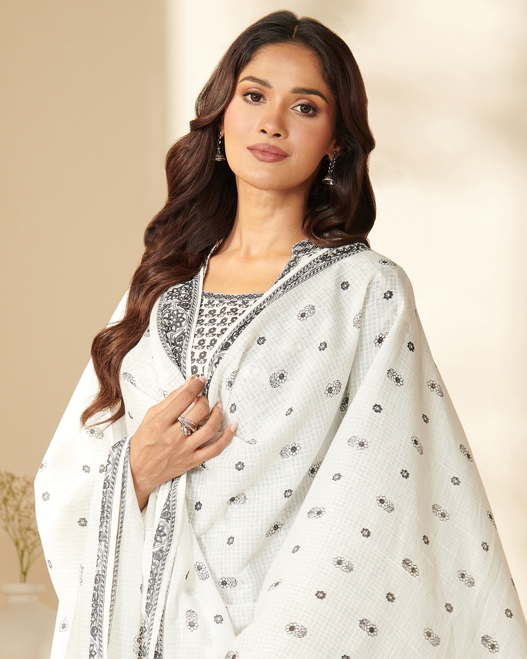 Gauhar Fareeha Sanganeri Dupatta