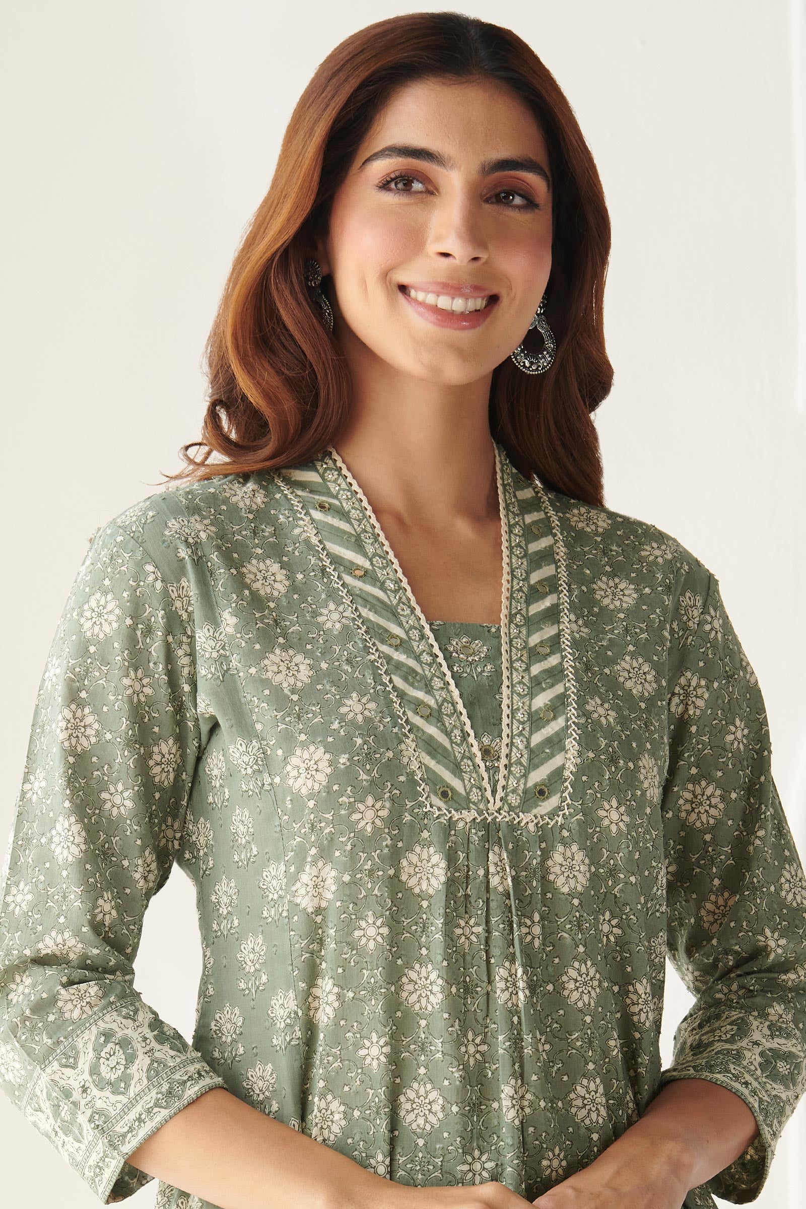 Gulbarg Gulshan Sanganeri Kurta