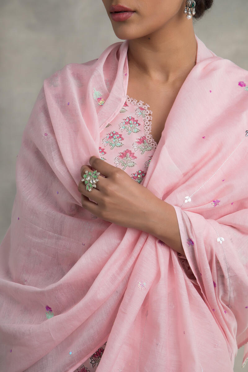 Gauhar Zenia Cotton Silk Dupatta