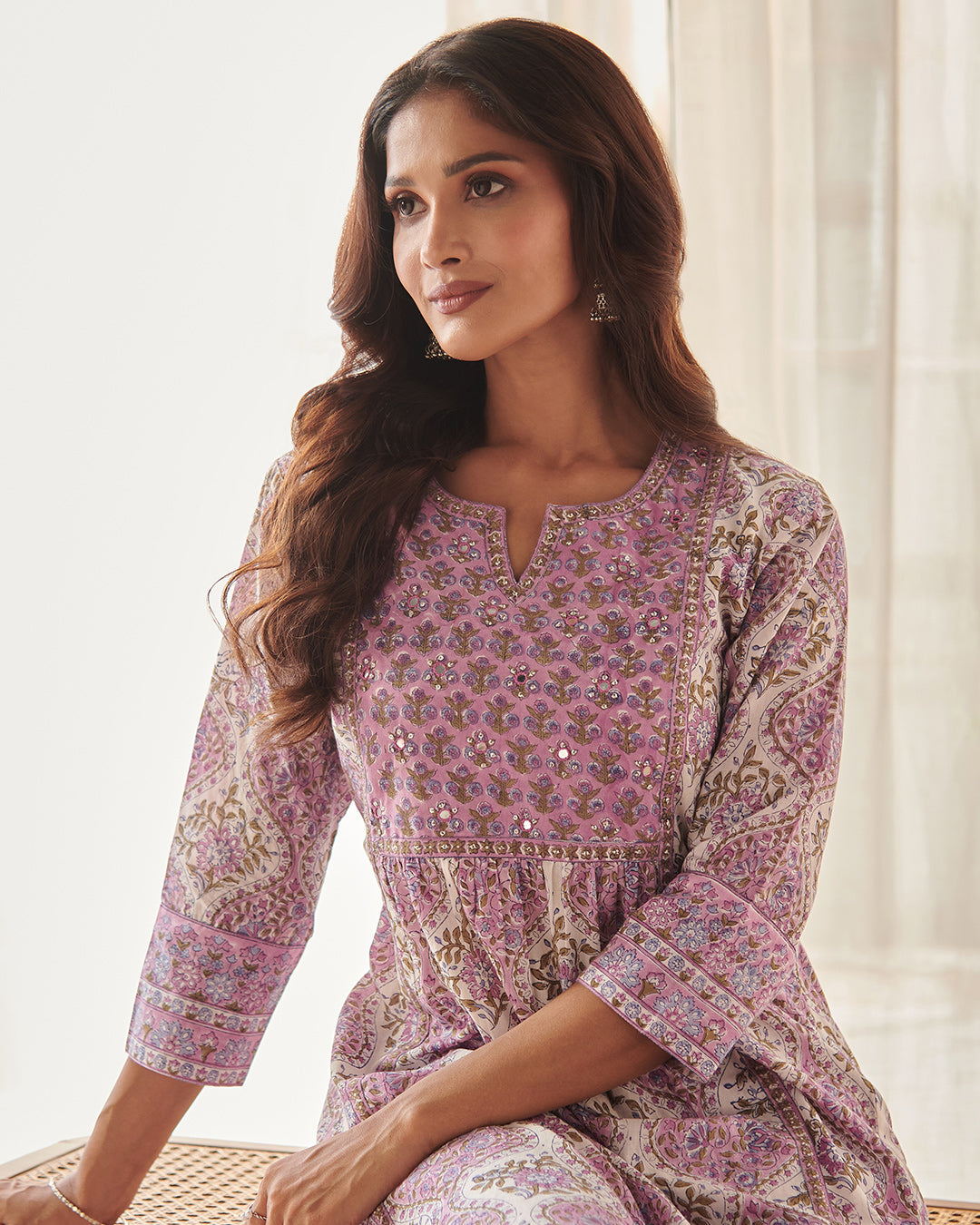Gulbarg Sahiba Sanganeri Kurta