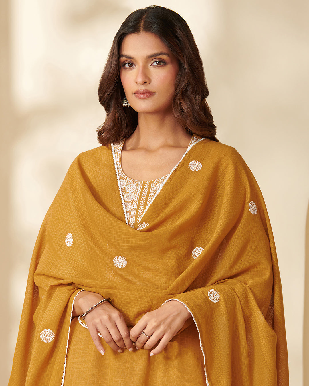 Mehraab Bano Mustard Dupatta