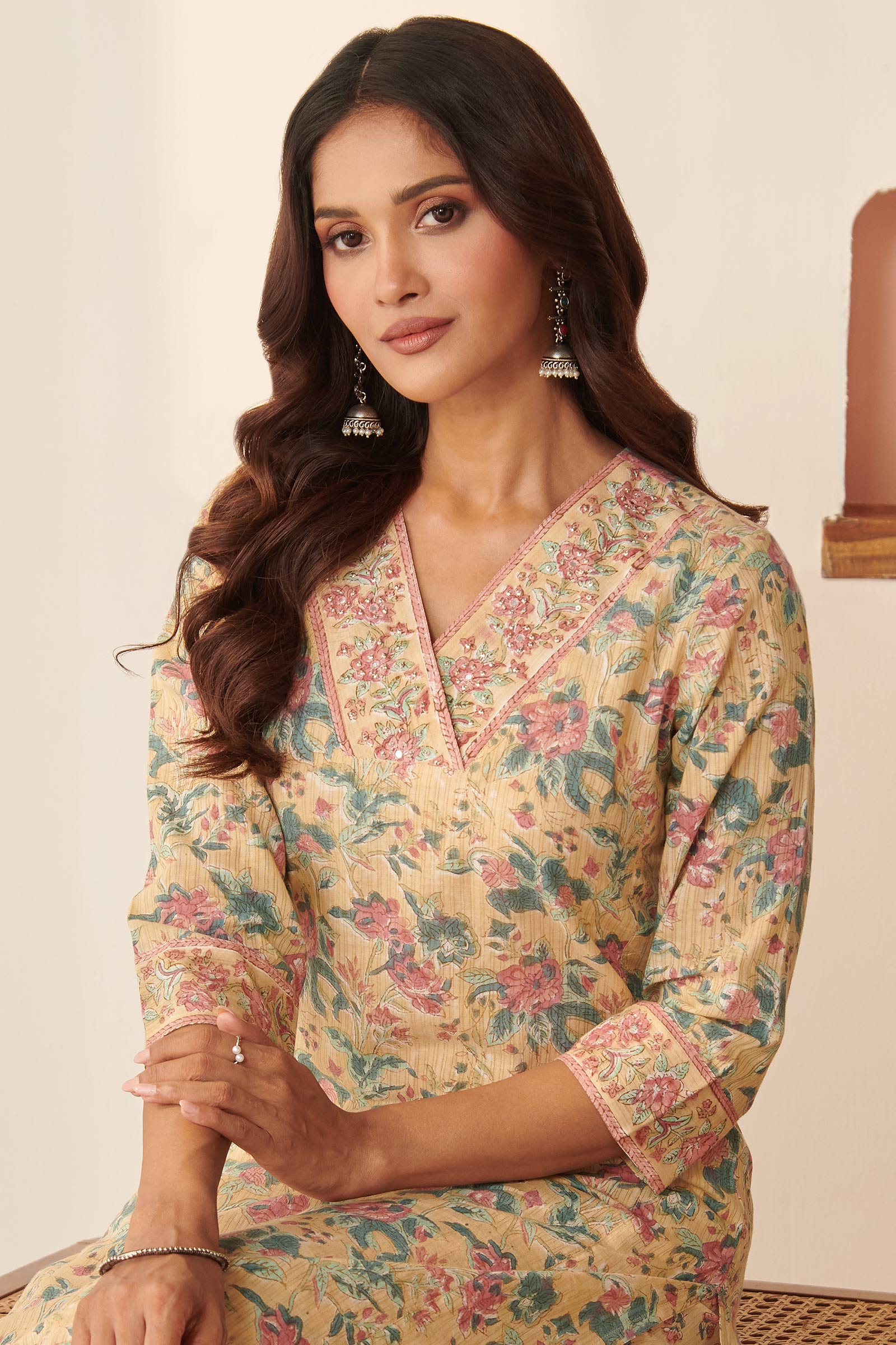 Nasrine Zarina Sanganeri Kurta