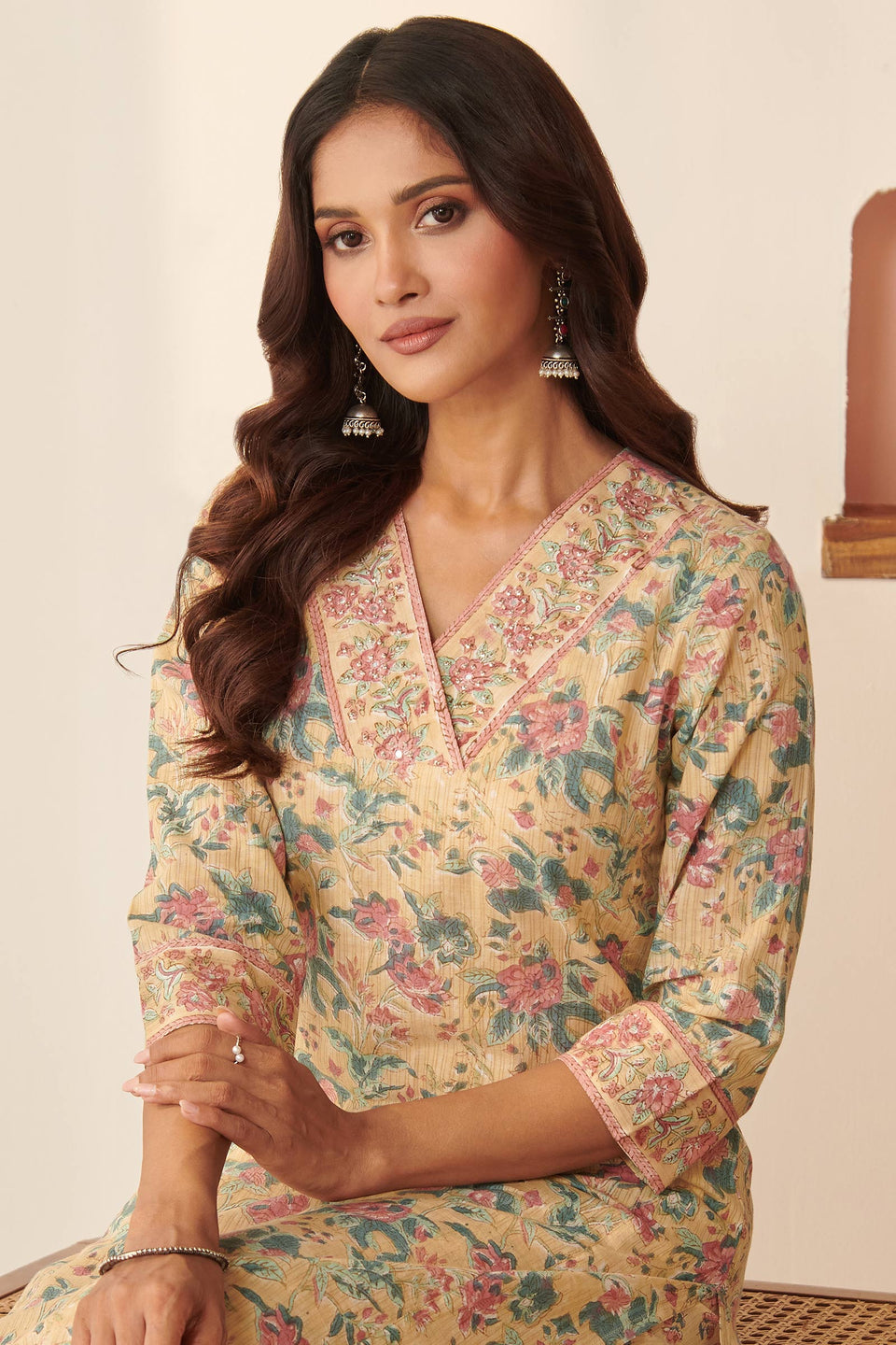 Nasrine Zarina Sanganeri Kurta