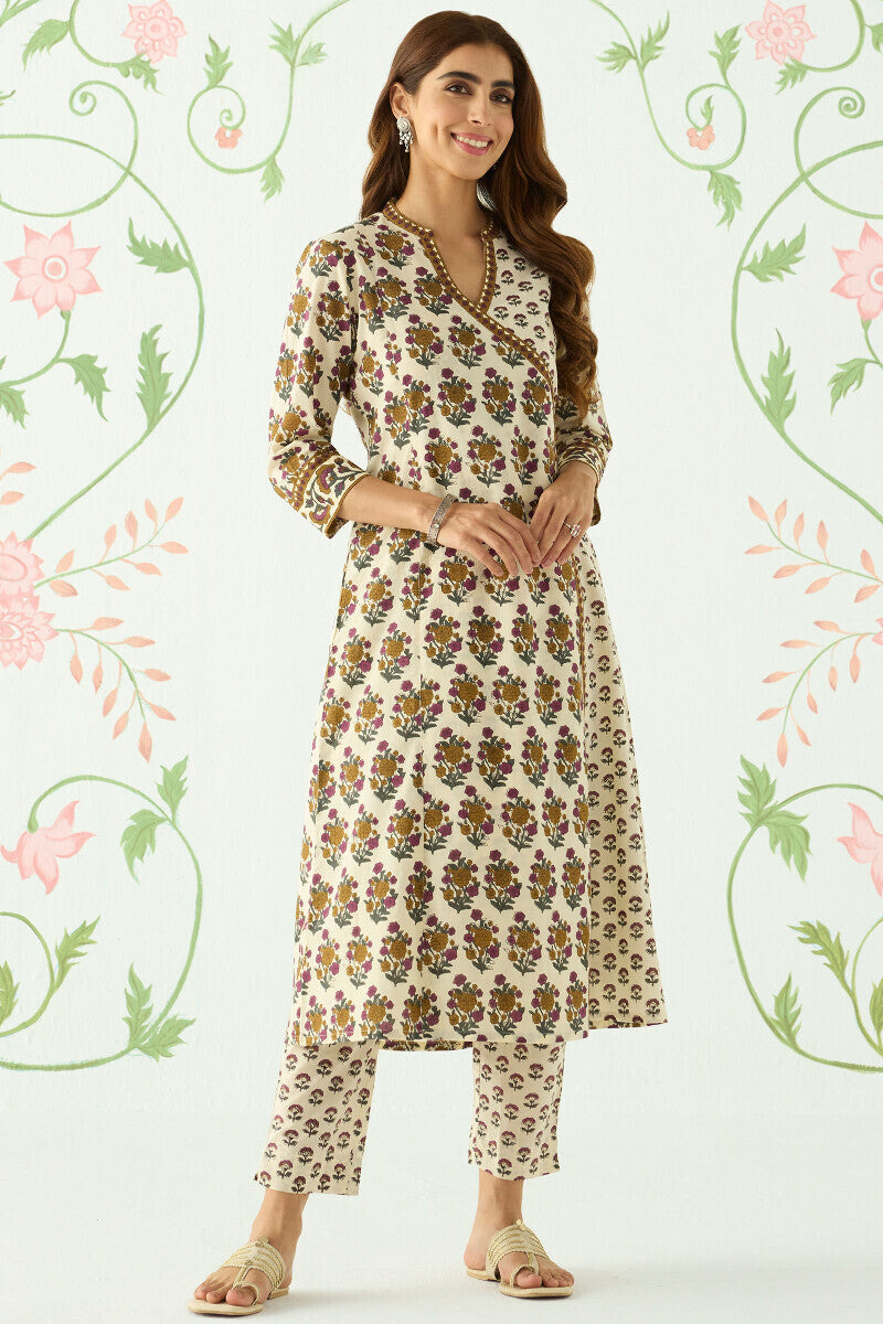 Gauhar Zahira Sanganeri Kurta