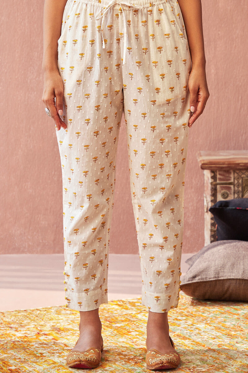 Gauhar Samaira Sanganeri Narrow Pants