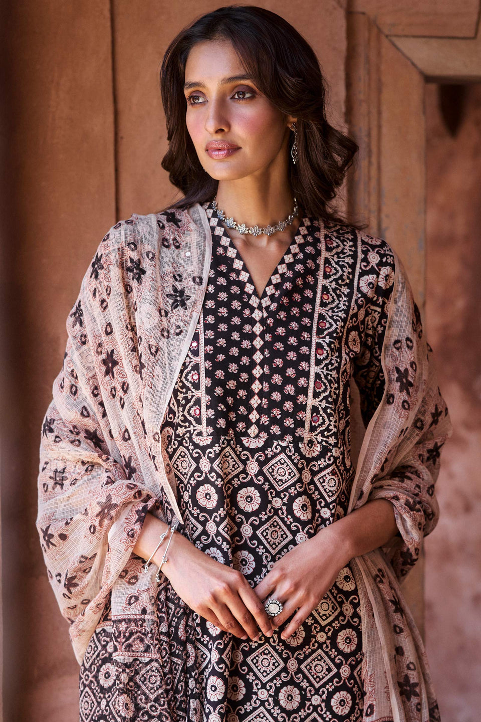 Sehra Alisha Bagru Kurta