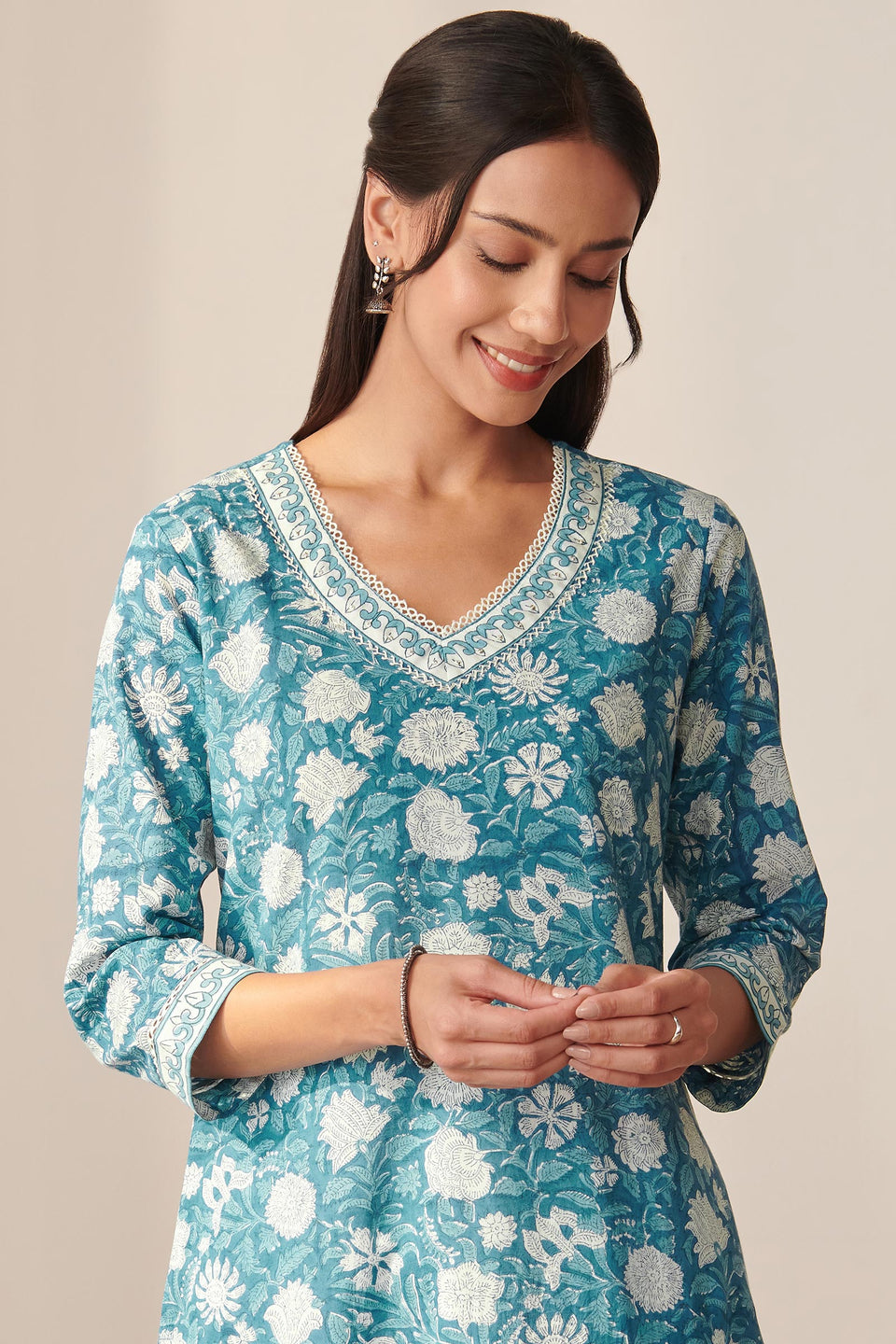 Gauhar Sania Sanganeri Kurta