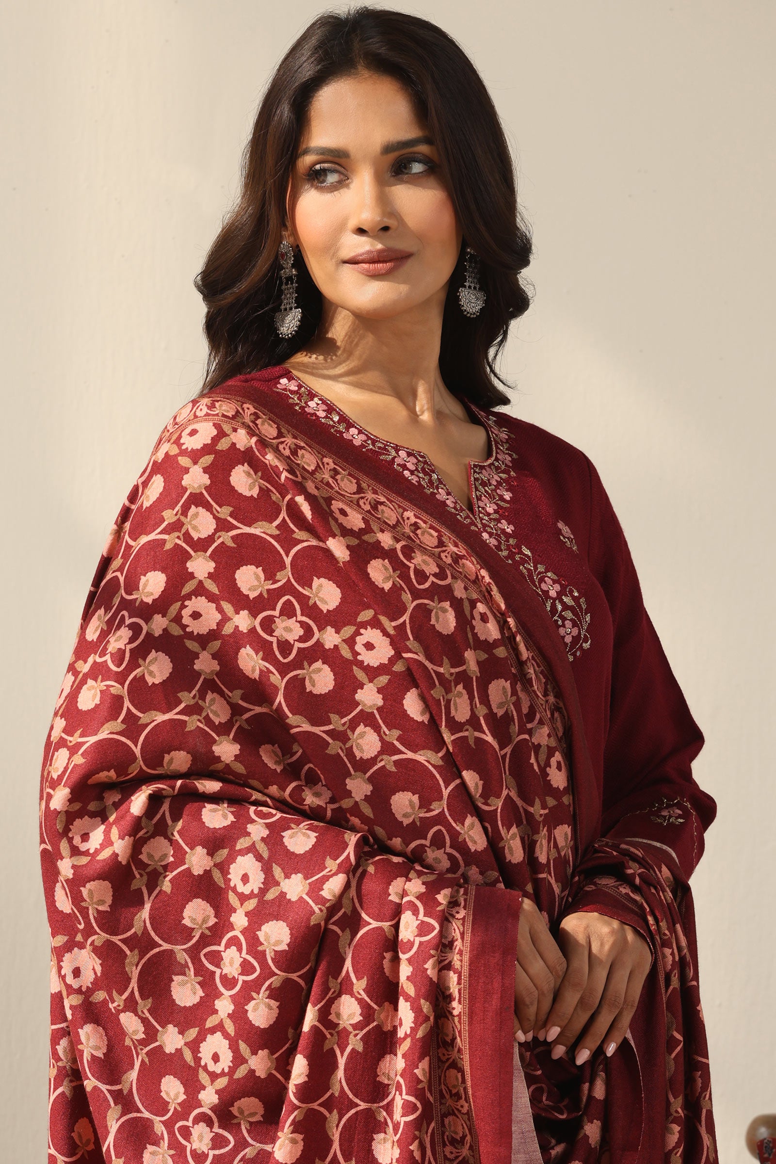 Naadirah Gulbahar Dupatta