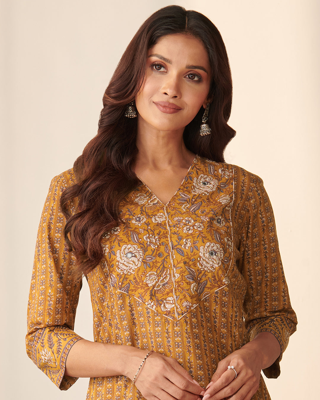 Gauhar Shahida Sanganeri Kurta