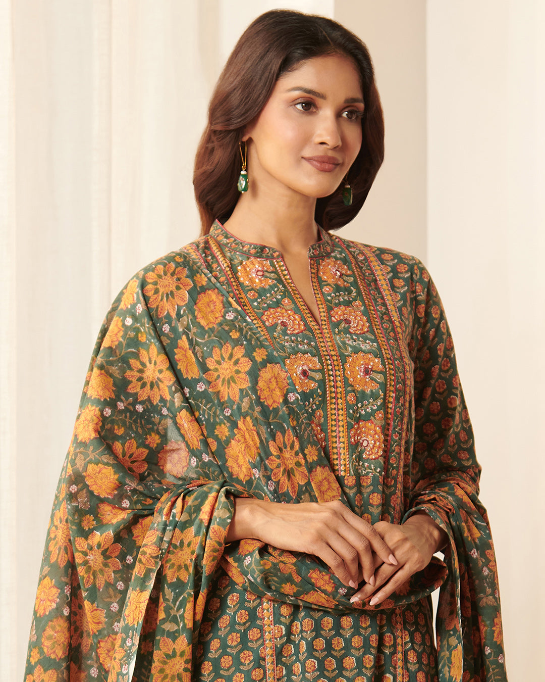 Gauhar Seerat Sanganeri Dupatta
