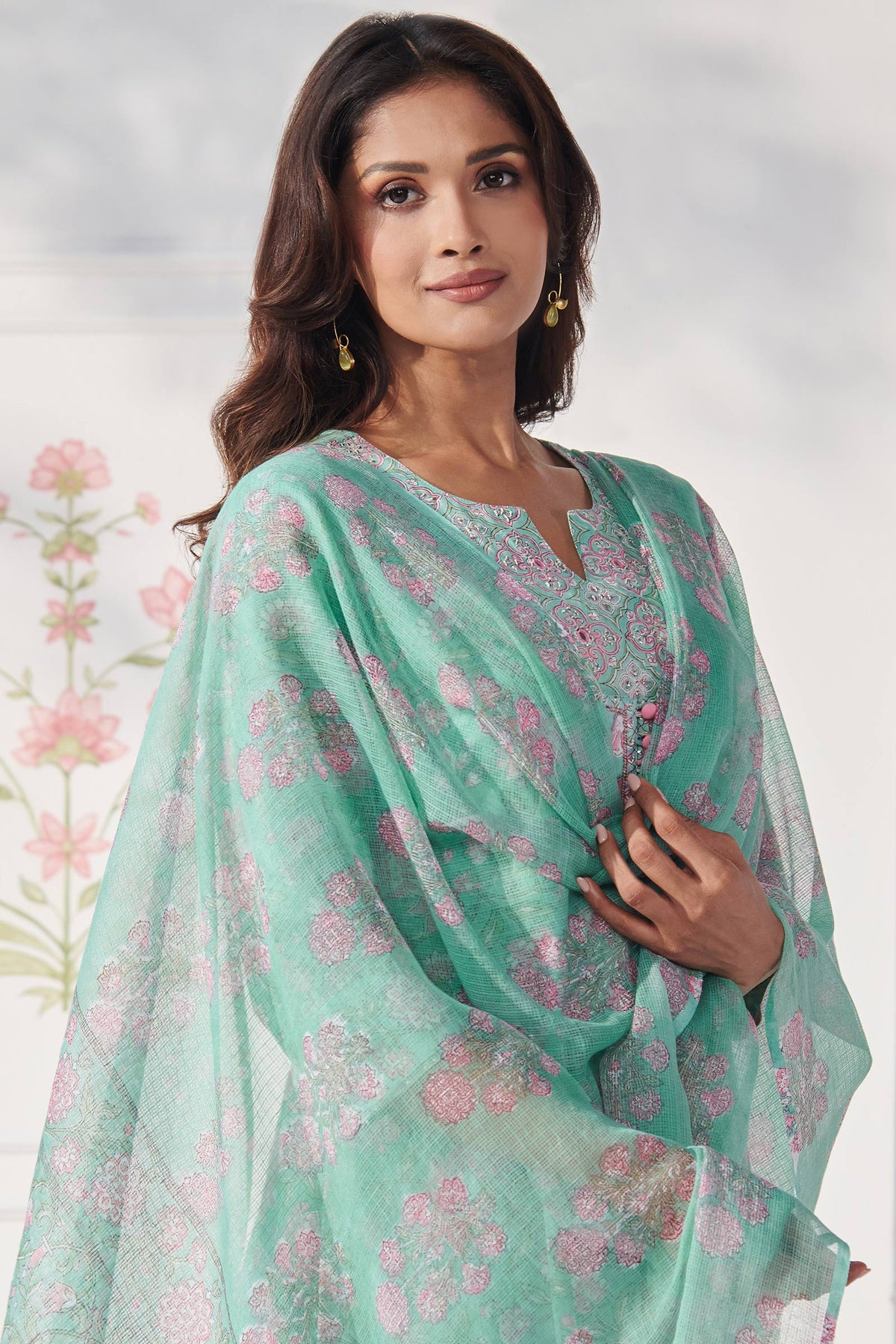 Gulbahar Sehr Sanganeri Dupatta